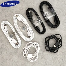 1/1.5/2m original samsung nota 10 usb tipo c cabo para usb c cabo de carregamento rápido carregador linha para galaxy s20 plus a51 a71 a91 5g