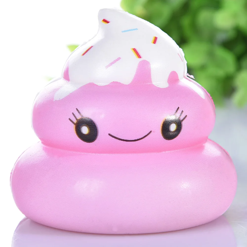 Мягкие игрушки Poopsie антистрессовые развлечения сжимающая игрушка медленное восстановление декомпрессия сжимающая игрушки для детей взрослых снятие стресса - Цвет: 4