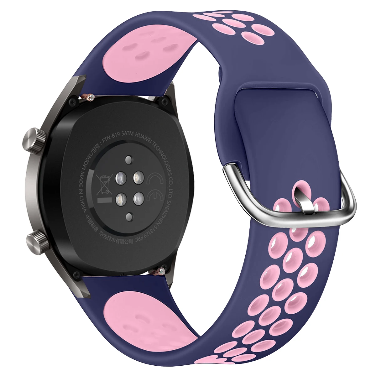13 22 мм мягкий силиконовый ремешок для часов для huawei Watch GT Силиконовые браслеты для Honor Смарт часы Магия замена Браслет - Цвет: 13