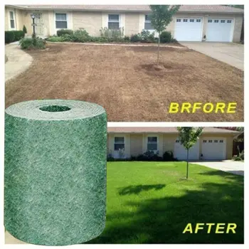 

Biodegradable Grass Seed Mat, Year Round Green, 78x8in Quick Fix Roll - All in One Growing Solution for Lawns, Dog Patch