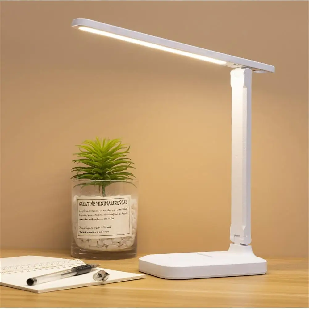 LE Dimmable LED Desk Lamp 3 Lighting Modes Touch Control USB Rechargeable Office Table for Reading Study Computer Work | Освещение