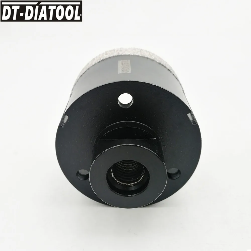 DT-DIATOOL 1 шт. M14 диаметр 65 мм вакуумной пайки алмазные сухие сверла коронки фарфоровая плитка отверстие пила гранит мрамор камень сверло