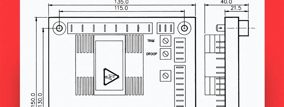 Топ leroy somer avr r438 части генератора материнская плата регулятор напряжения