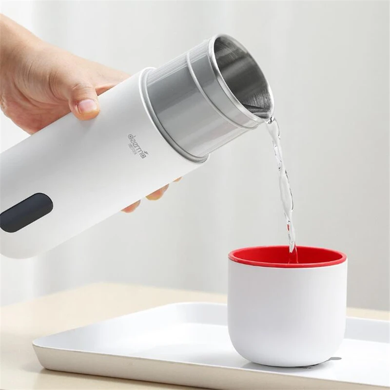 Новинка умная бутылка для воды Xiaomi mijia Deerma 350 мл с OLED экраном от Youpin 304 из