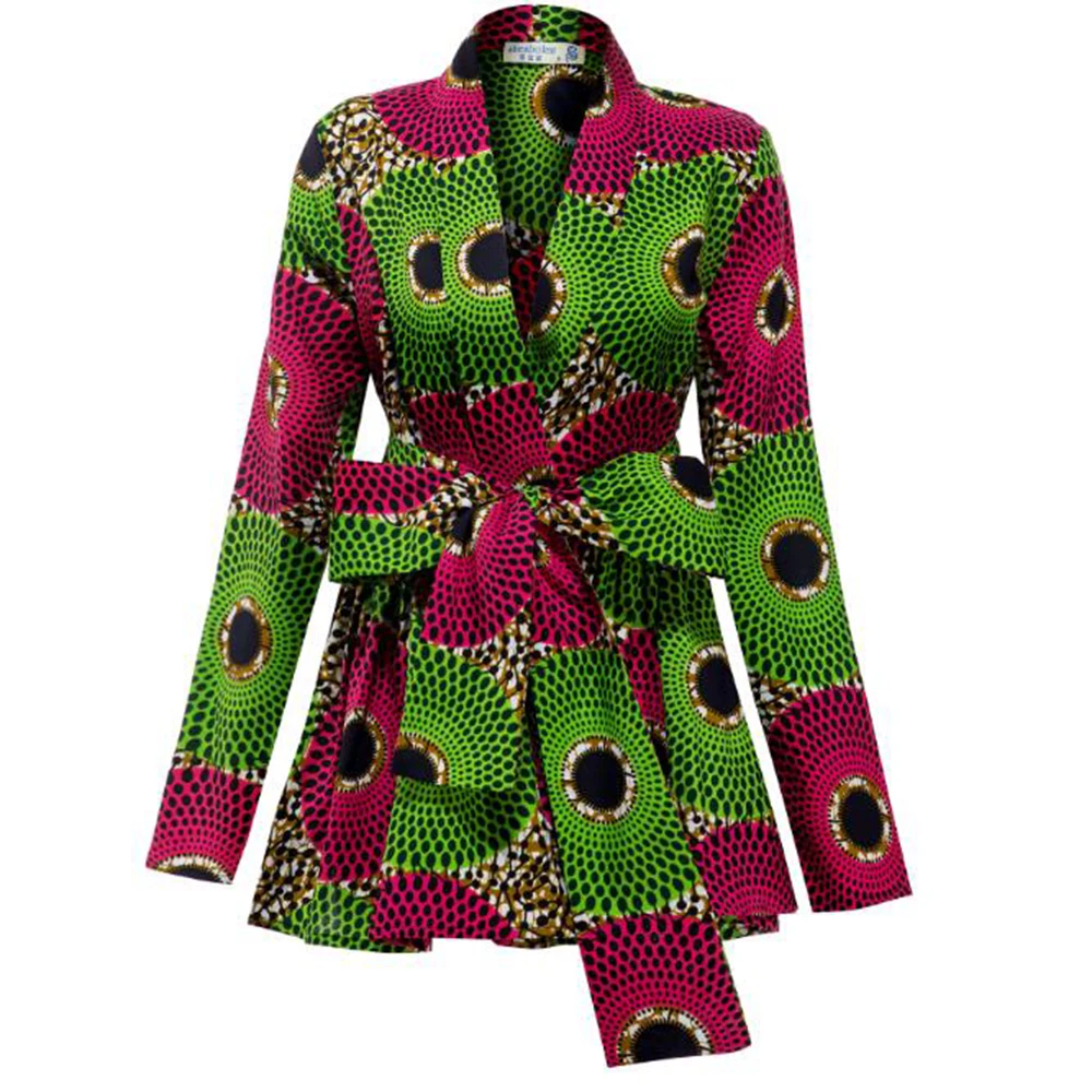  African Women clothes fashion jacket african jacket ankara Print Jacket autumn clothes african trad