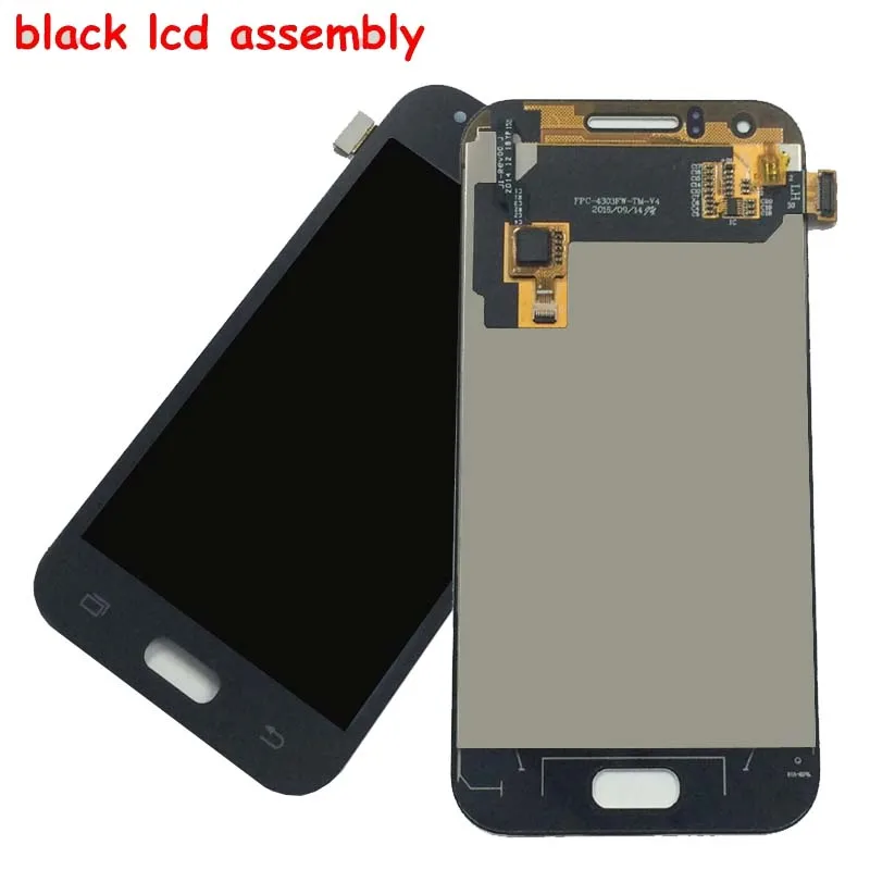 Black Для samsung Galaxy J1 J100 SM-J100F J100H J100FN сенсорный экран дигитайзер сенсор+ ЖК-дисплей панель монитор в сборе - Цвет: Black