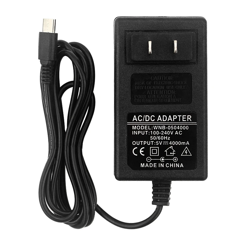 Jetson nano 5v 4a電源タイプC,入力100-240v,アダプターus usb充電器