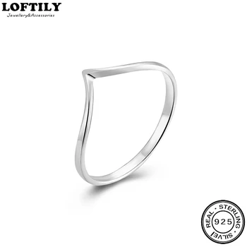 

Wholesale Simple 925 Sterling Silver Personalized Wave Ring For Women Man Gift Fine Jewelry High Quality 925 silver rings