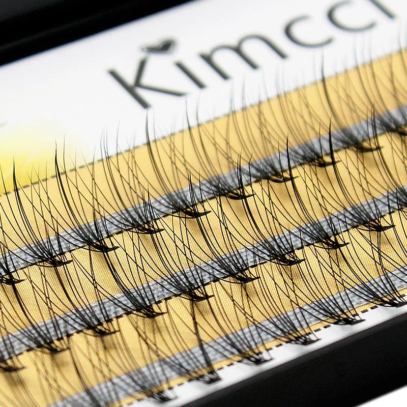 Искусственные ресницы Kimcci 10D 60 шт. 8/10/12/14 мм|Накладные ресницы| |