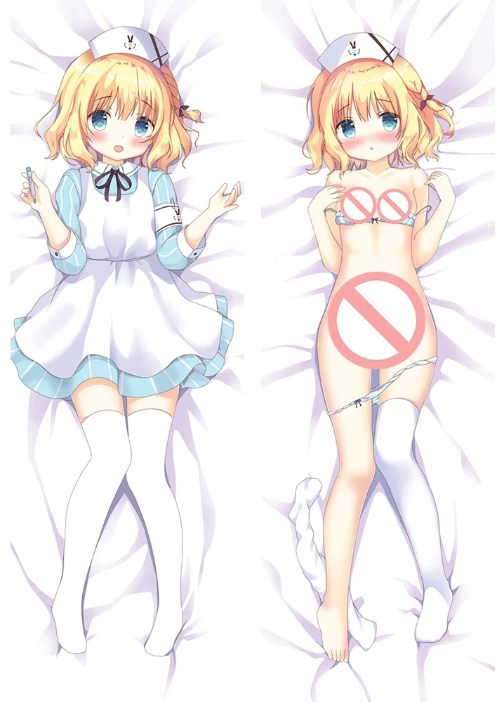Аниме Gochuumon wa Usagi Desu ka Dakimakura Чехол персонажи Kafuu Chino Bolster чехол GochiUsa Hoto Kokoa обнимает тело наволочка чехол - Цвет: S1
