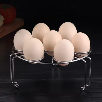 

304 roestvrij staal Multifunctioneel gestoomde eierrek kan worden opgestapeld met 7-hole eierrek, gestoomde ribben, gestoomde gr