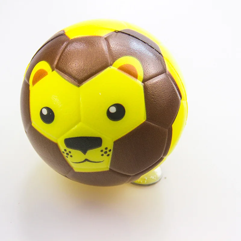 

Fast Resilient 6. 3cm Bump Animal Head Stress Ball Pu Relaxation Toy Ball Children'S Educational Venting Bal Customizable