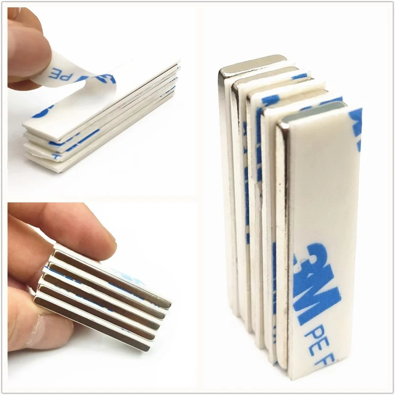 Kan worden berekend maniac Hoe Magneet Neodymium Magneet Strips/Magnetische Messenblok Magneet/Neodymium  Blok Vierkante Craft Magneet/3M Lijm magneten|Vriezer Magneten| - AliExpress