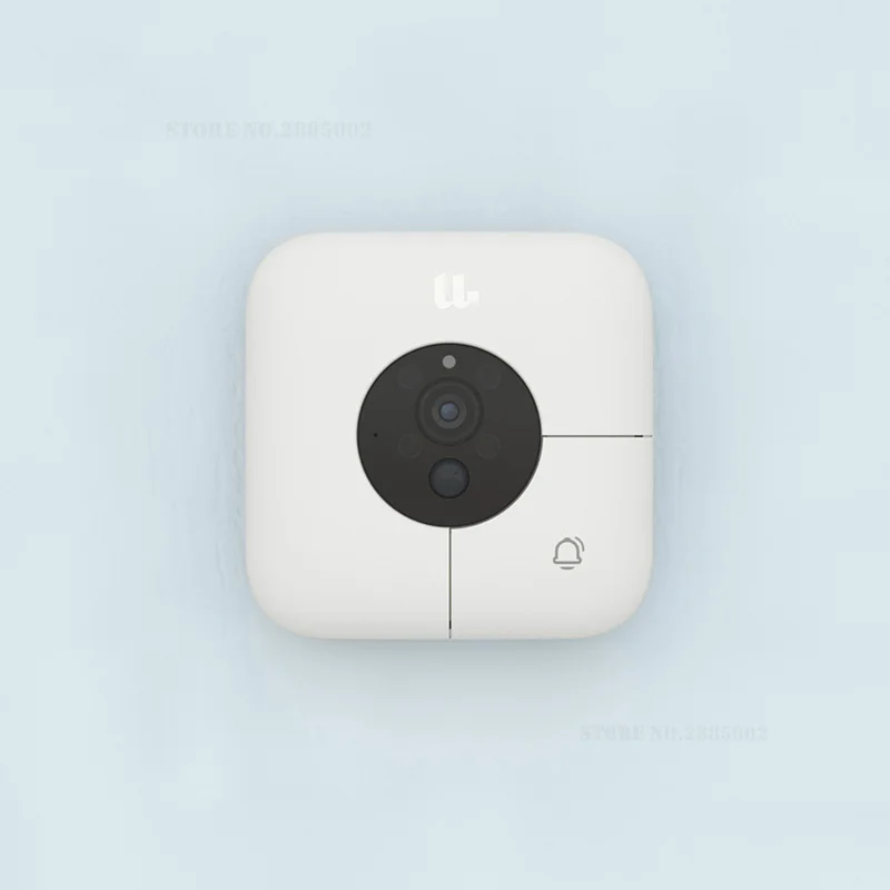  Xiaomi Intelligent Video Doorbell R1 PIR Motion Detection Remote Real-time Viewing 1080P HD Wide-an