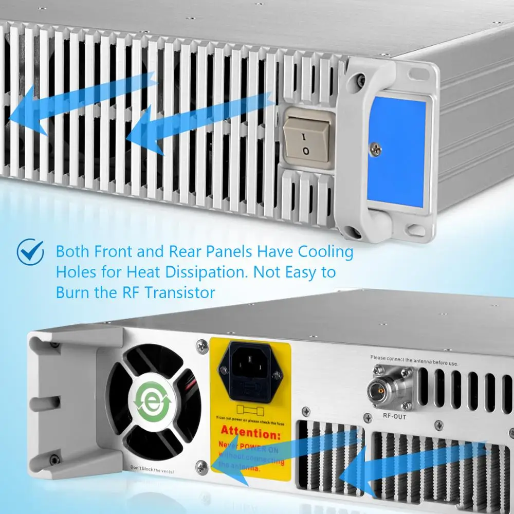 новый fsn 1000w 1kw профессиональные fm передатчик радиопередача 87 108mhz 0 1000w|powerful