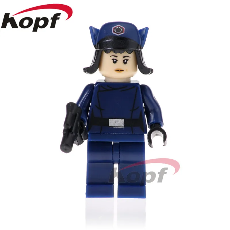 

Single Sale Building Blocks Space Wars Rebel Tie A-Wing Pilot Ki-Adi-Mundi Rey Skywalker Figures Children Education Toys PG796