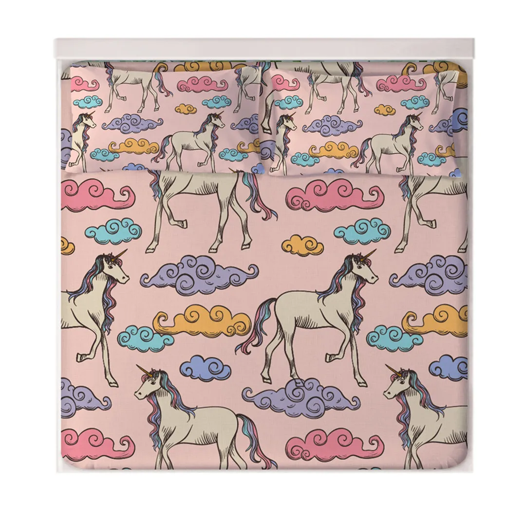 Unicorn Dreaming Fitted Sheets