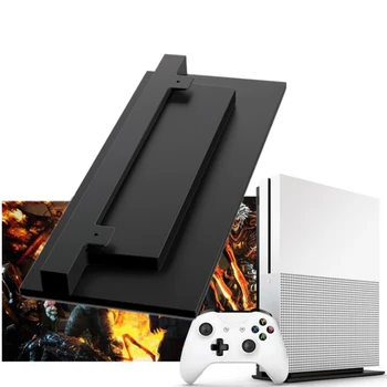 

Game Console Black Security Stand Host Base Upright Stand Vertical Stand Protective Cooling Installation Base Suitable for XBOXO