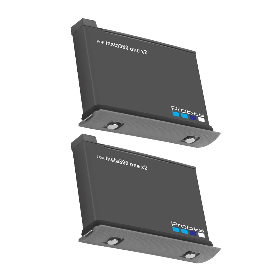 新しいInsta360 1 X2バッテリ1800のmahユニバーサル2電池充電器insta