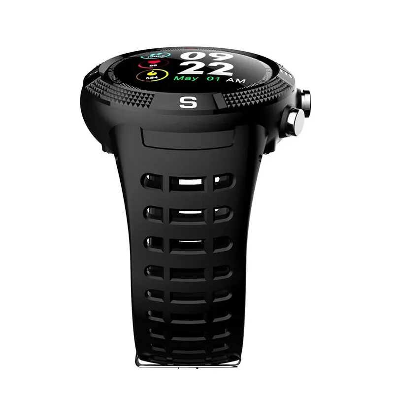 IP68 Waterproof Heart Rate Monitor Sport Wristband GPS Smart Watch Bracelet support IOS Android Running Climbing Swimming