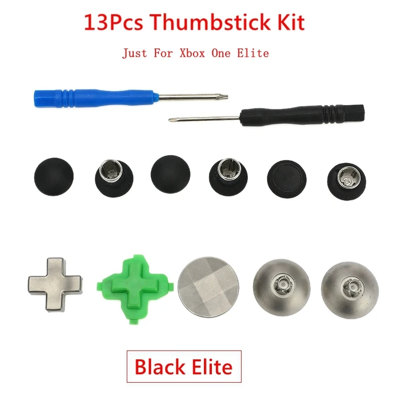 10 шт./13 шт. Сменные ручки для большого пальца аналоговая палка D-Pad &amp Bumper Trigger Button Kit