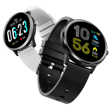 

Bakeey MX6 2.5D Full Touch Blood Pressure O2 IP68 Deep Waterproof 8 Sports Mode Weather Alert Sport Camera bluetooth Smart Watch