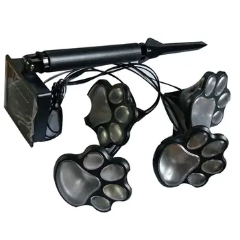 

Solar Animal Paw Print Lights Garden Outdoors Lantern Landscape Print Lights Cute Bear Paw LED Path Decorative Lighting