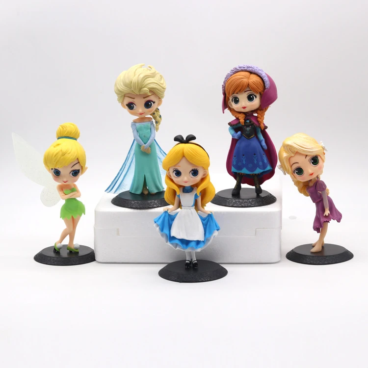 Kawaii Плюшевые куклы принцессы игрушки саламандр Эльза Ангел Алисы фигурку Модель