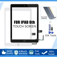 Écran tactile extérieur LCD de remplacement, en verre, pour iPad 6 6e génération, a194, A1893, 9.7, 2018