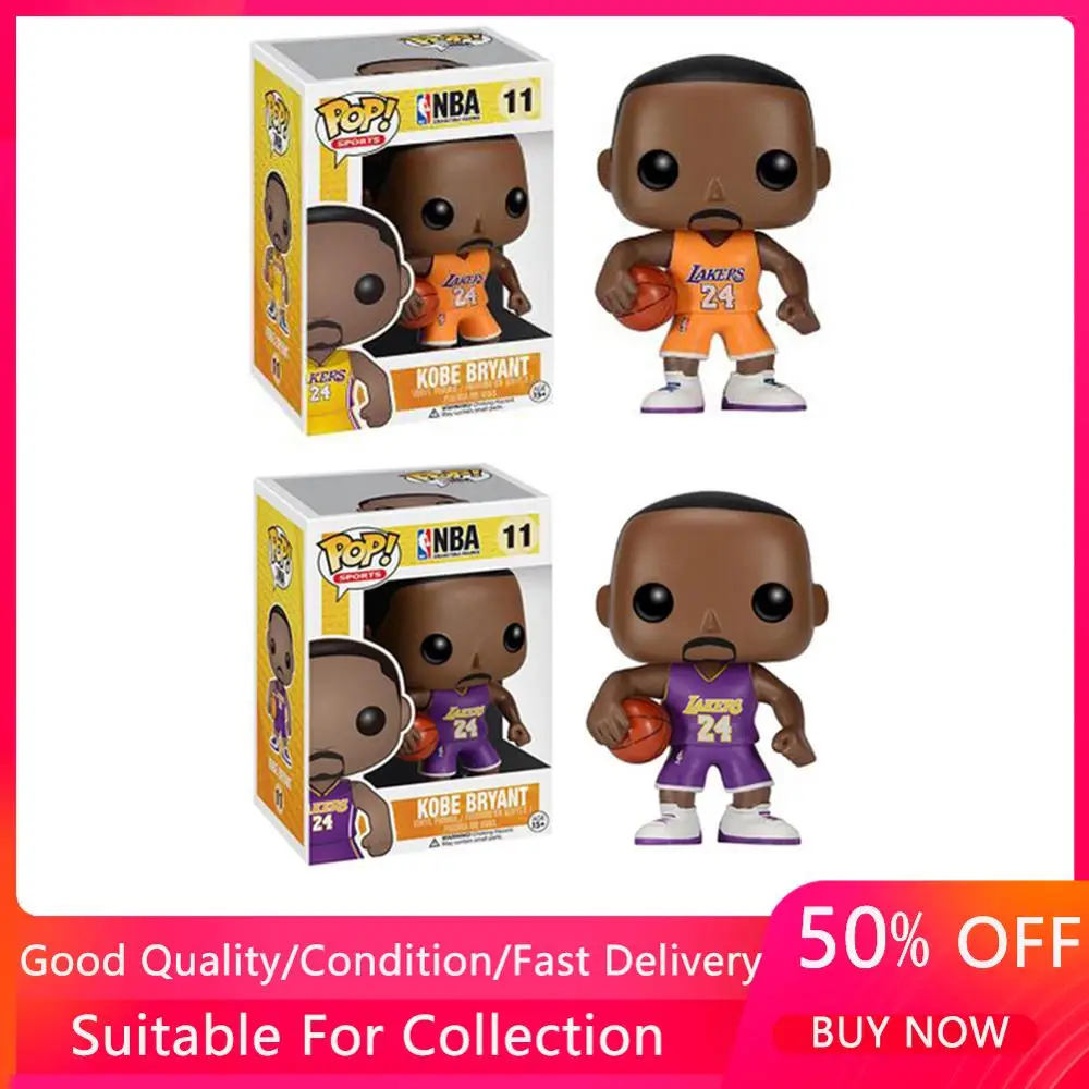 Экшн фигурка FUNKO POP Starblack Mamba Kobe Коллекционная модель игрушки для фанатов|Игровые