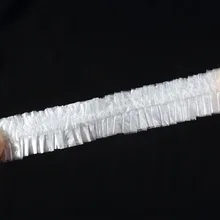 100 шт шапочки для душа шапочки для ванной одноразовые для отеля; для душа для купания чистые волосы Эластичные крышки