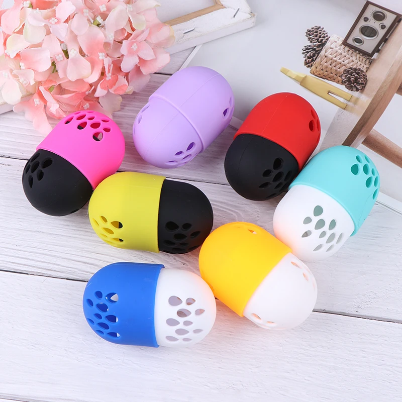 

Makeup Sponge Display Rack Soft Silicone Powder Puff Drying Holder Cosmetic Blender Sponge Case Puff Holder Egg Stand Beauty Pad