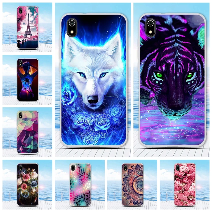 

Phone Cases For Xiaomi Redmi 7A Case 5.45 inch Silicone Soft Thin TPU Case Back Shell Bumper Cover For Fundas Xiaomi Redmi 7A