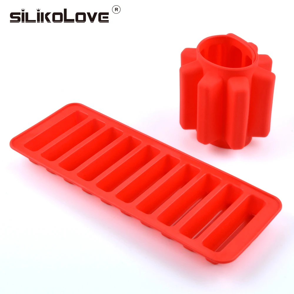 Силиконовая 3D форма для шоколада SILIKOLOVE торта в форме пальца посуда выпечки