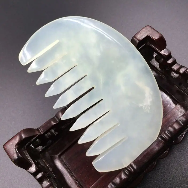 1 шт. Jade Gua Sha соскабливание массажный инструмент Jade Guasha гребень Инструменты для Graston SPA
