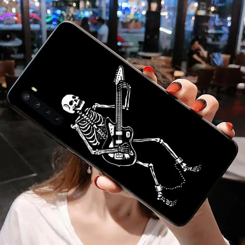 best flip cover for xiaomi Grim Reaper horror Skull Printing Soft Rubber Phone Cover for Xiaomi Mi Note 10 Lite Mi 9T Pro xiaomi 10 10 CC9 Pro 9SE xiaomi leather case color Cases For Xiaomi