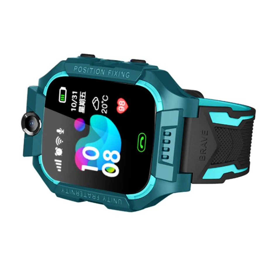 IP67 Waterproof Children Smart Watch Baby Locate Sim Phone Watch SOS Anti-lost Wrist Watch Dial Call Camera Voice Chat Boy Girl