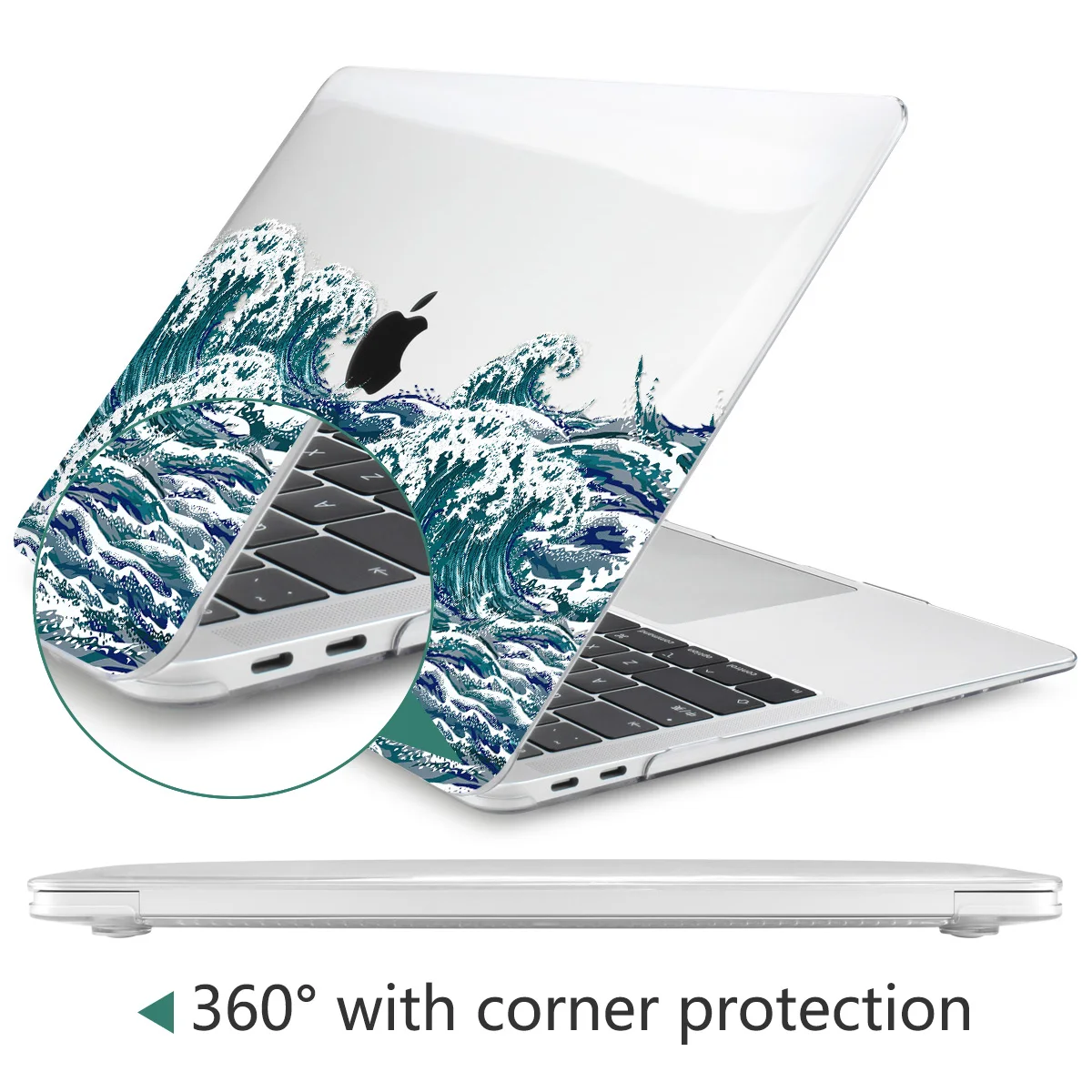 Matte Clear Painting Case for MacBook 23
