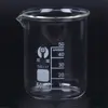 1Pcs Capacity 10ml-100ml Low Form Beaker Chemistry Laboratory Borosilicate Glass Transparent Beaker Flask Thickened with Spout ► Photo 2/6