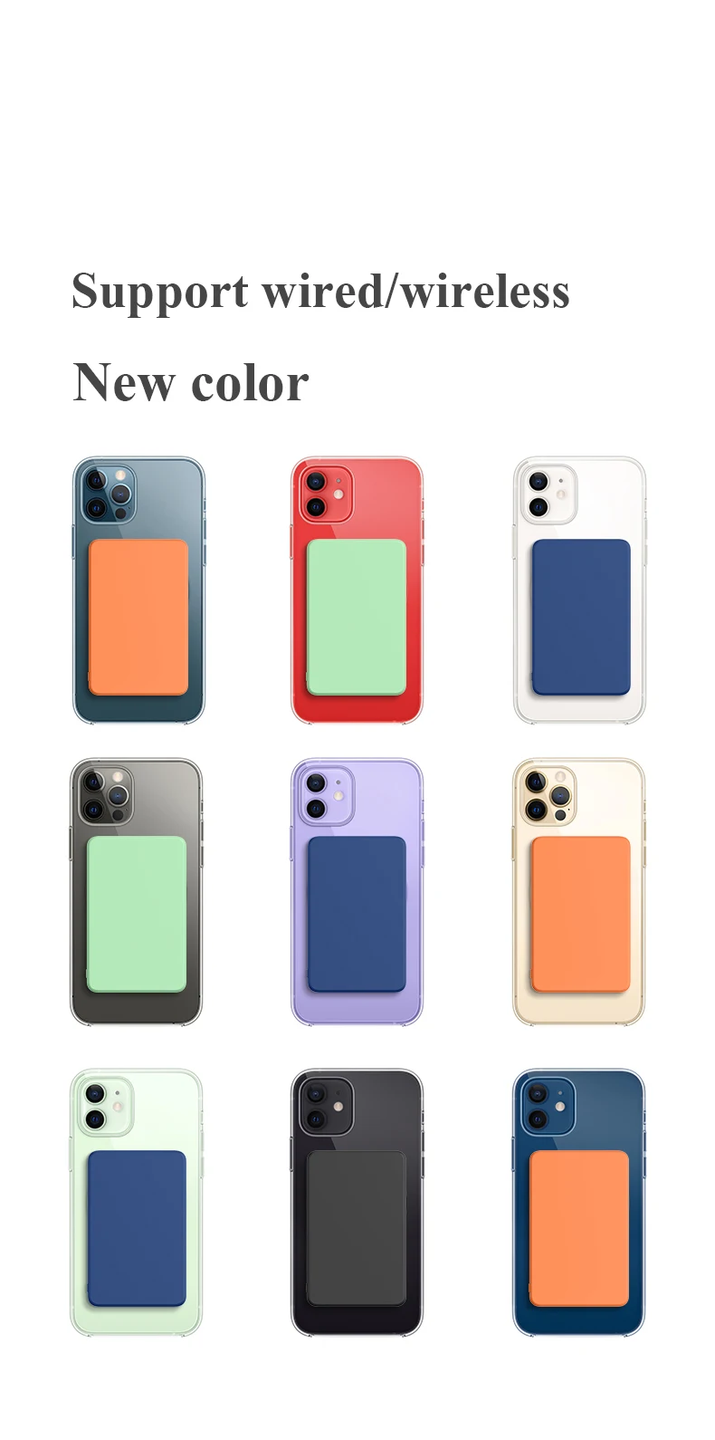 10000mAh 15W Power Bank Magnetic Wireless Fast Charger Powerbank Mobile Phone Battery For iPhone 12 13 Pro Max Xiaomi Mi Samsung