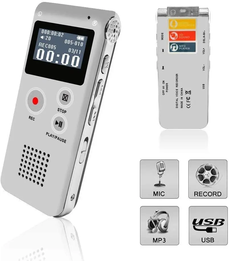 LIGE Full Touch Screen Men Smart Watches Sport