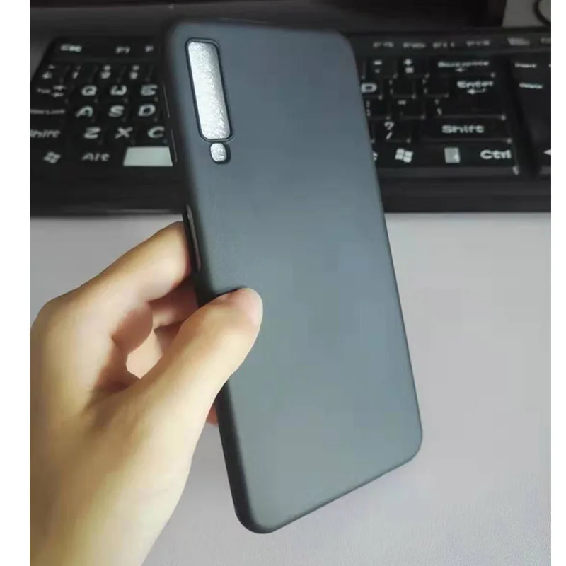 Силиконовый чехол для Samsung Galaxy A9 Pro 2019 дюйма противоударные Чехлы мягкий черный из