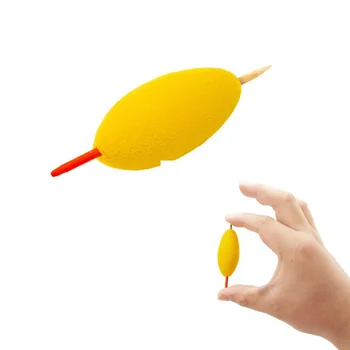 

10pcs/lot Ice Fishing Float Foam Drift Vertical Buoy Bobber Set Buoy Conical Floats For Fishing Tackle Accessories