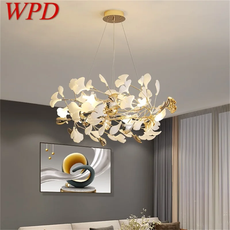 

WPD Luxury Chandelier Modern LED Pendant Light Creative Decorative Fixtures for Home Living Room Bedroom