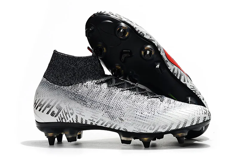6 Superfly VI 360 Elite FG KJ 6 XII 12 CR7 мужские футбольные бутсы Ronaldo Neymar на высоком каблуке футбольные бутсы ACC 6,5-11 - Цвет: 6