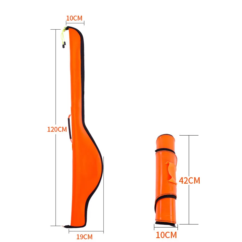 EVA сумка для рыбалки на открытом воздухе, многофункциональная сумка для хранения удочек, сумка для хранения рыболовных снастей, держатель, чехол для удочки