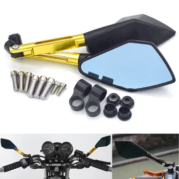 

Universal Motorcycle Rearview Mirror CNC Side Mirrors For YAMAHA YZF R1 R6 R6S YZF-R25 YZF-R3 YZF R125 YZF-R5 XMAX200 250 300