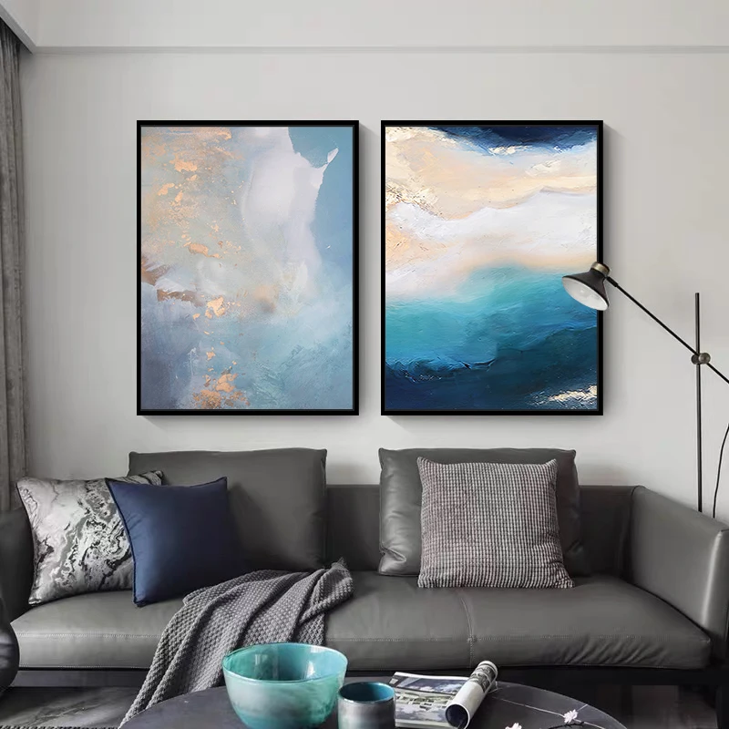 Wall-Picture-Modern-Abstract-Blue-Marble-Gold-Foil-Blue-Color-Canvas-Painting-For-Living-Room-Bedroom (1)