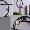 Strongwell European Key Holder Wall Hanger Wall Hook Key Hanger Minimalist Iron Coat Rack Multi-Functional Fitting Decoration 5