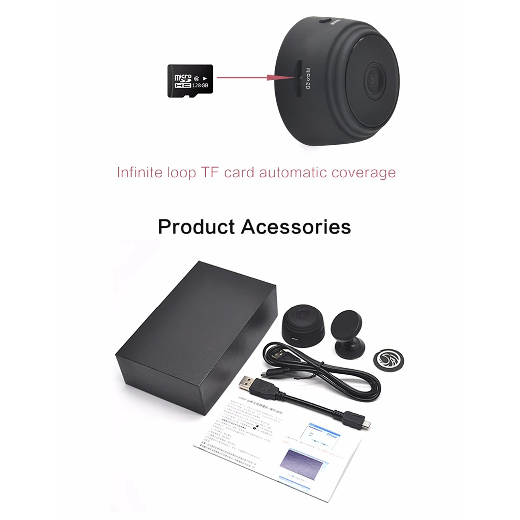 HD WIFI Mini Camera Cam 1080P Night Vision Camcorder Recorder Micro Cameras DVR Sport DV Video Small Camera Cam 2019 New